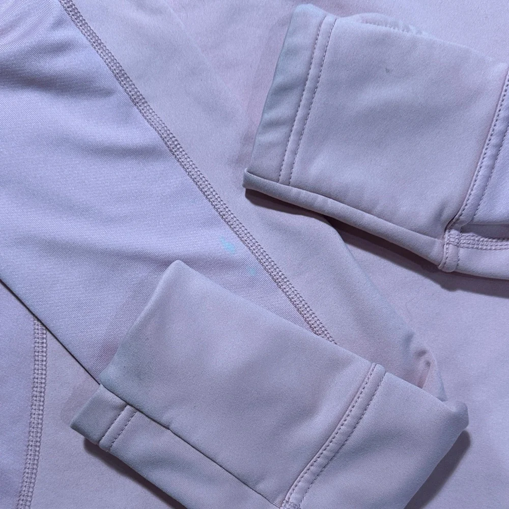 Nike Women's Light Pink Half-Zip Hoodie - Picture 6 of 6